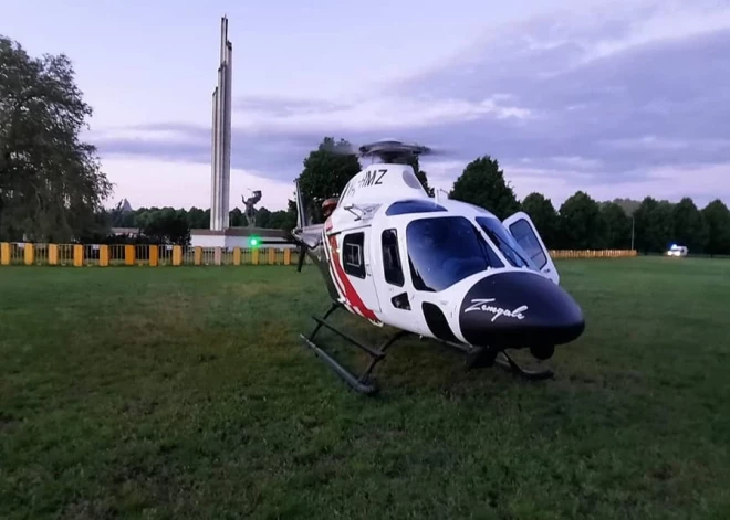 Ar helikopteru no Daugavpils uz Rīgu nogādā donora sirdi