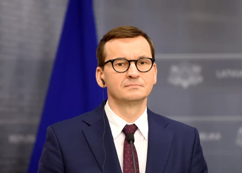 Polijas premjerministrs Mateušs Moraveckis.