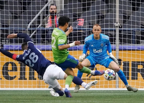 ASV spēcīgākās futbola līgas (MLS) mačs.