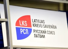 Latvijas Krievu savienības logo.