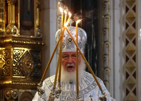 Krievijas pareizticīgo baznīcas patriarhs Kirils 