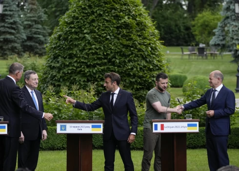 Eiropas līderi atbalsta tūlītēju ES kandidātvalsts statusa piešķiršanu Ukrainai