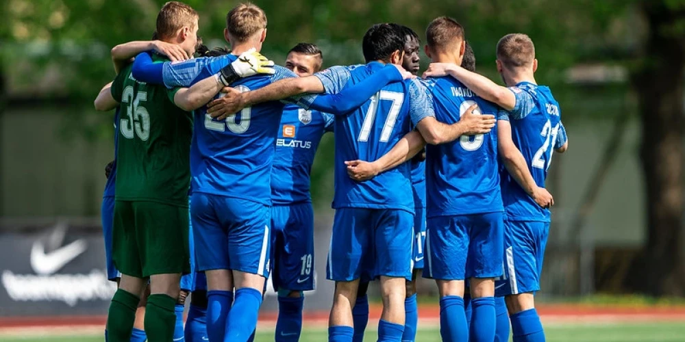 "Daugavpils" 13 minūtēs gūst trīs vārtus un uzvar "Metta" futbolistus