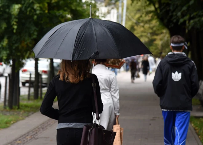 Sestdien lielākajā daļā Latvijas gaidāms neliels lietus