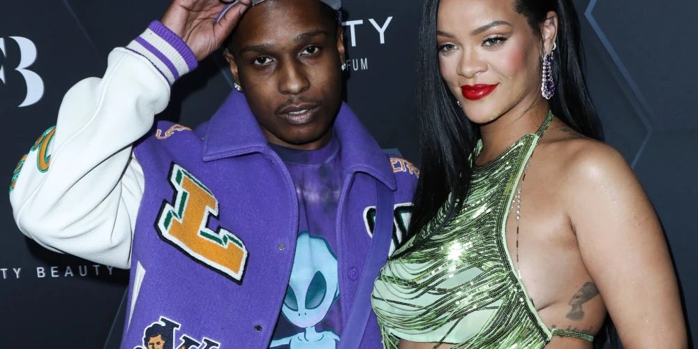 A$AP Rocky и певица Rihanna