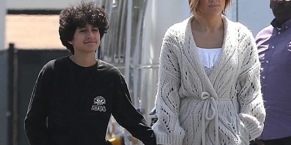 Дженнифер Лопес с дочерью Эммой Энтони