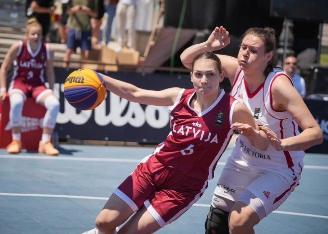 Latvijas 3x3 basketbola komandām neizdodas uzvarēt arī trešajā U-23 Nāciju līgas turnīrā