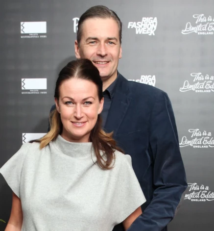 Mārtiņš Bondars kopā ar sievu Ievu.