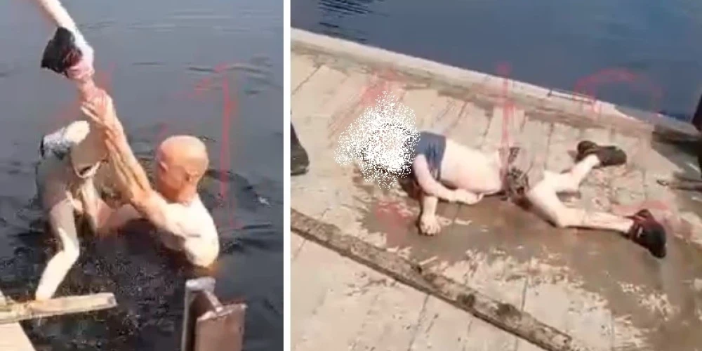 Шокирующее видео: ребенок утонул в реке на глазах у взрослых, которые не спешили его спасать