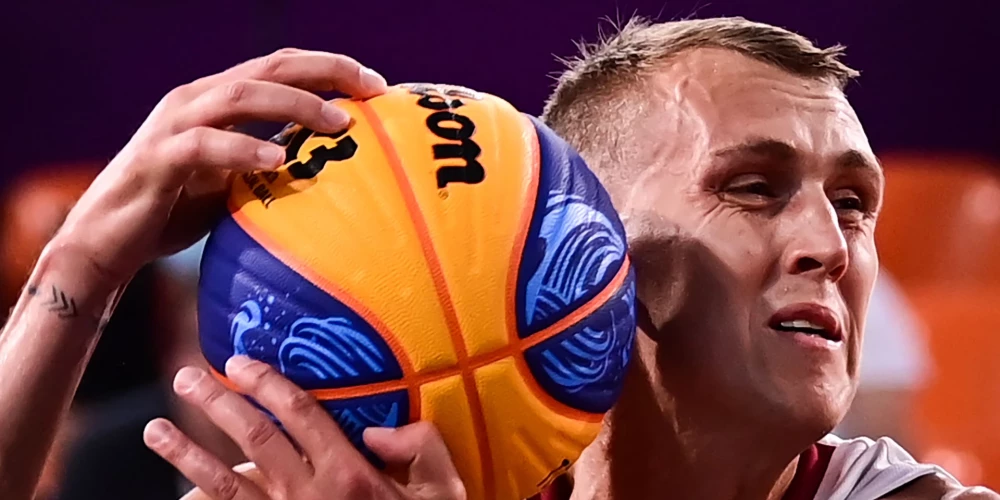 Latvijas 3x3 basketbolisti izcīna vēl vienu graujošu uzvaru Pasaules kausā