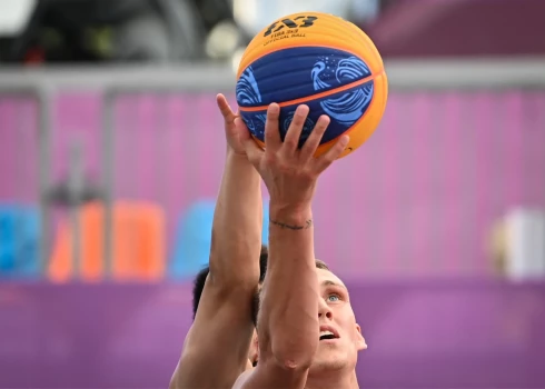 Latvijas 3x3 basketbolisti iekļūst Pasaules kausa ceturtdaļfinālā
