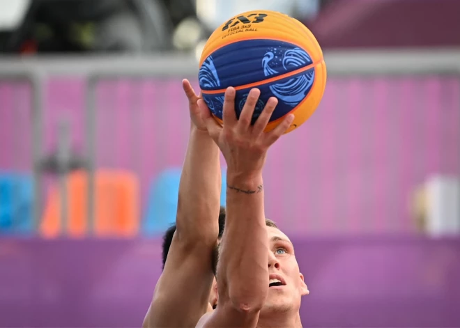 Latvijas 3x3 basketbolisti iekļūst Pasaules kausa ceturtdaļfinālā