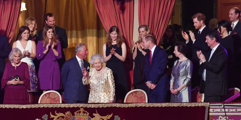 Britu karaliskā ģimene.