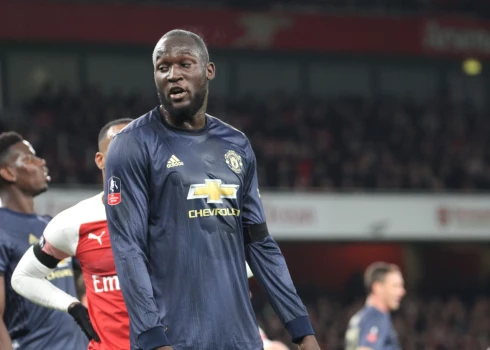 Beļģijas futbola izlases uzbrucējs Romelu Lukaku.