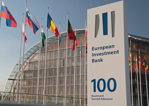 Eiropas investīciju banka Luksemburgā. 