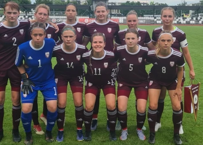 Arī U-19 futbolistes Baltijas kausa mačā sagrauj Lietuvu