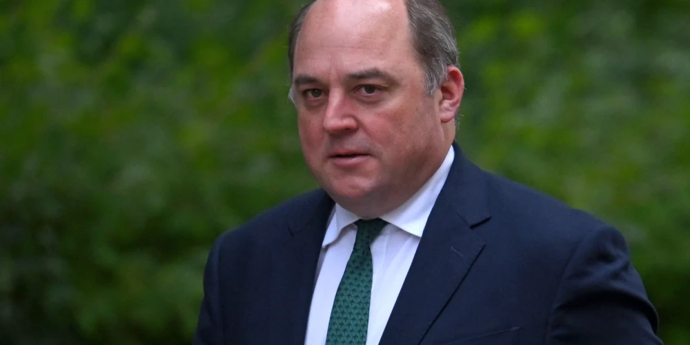 Lielbritānijas aizsardzības ministrs Bens Voless.