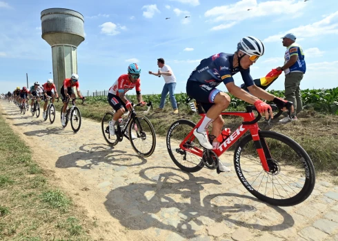 Toms Skujiņš "Tour de France" sacensībās.