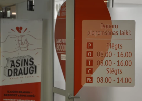 FOTO: VADC turpmāk gaidīs donorus arī Rīgas Austrumu slimnīcas stacionārā “Gaiļezers”
