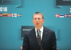 Latvijas ārlietu ministrs Edgars Rinkēvičs.