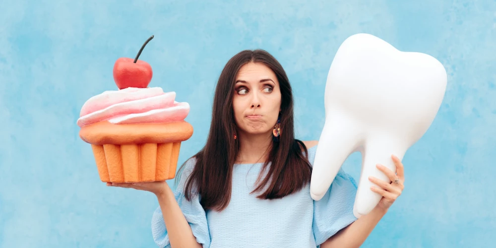 6 pārtikas produkti, kas kaitē Tavai zobu veselībai