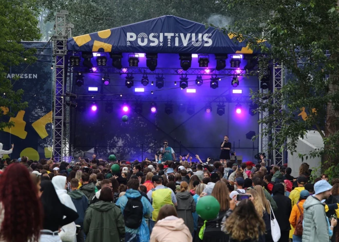 Первые сутки на фестивале Positivus - отчеты медиков и полиции