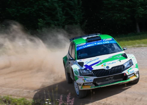 Rovanpere drošā vadībā pirms Igaunijas WRC posma pēdējās dienas