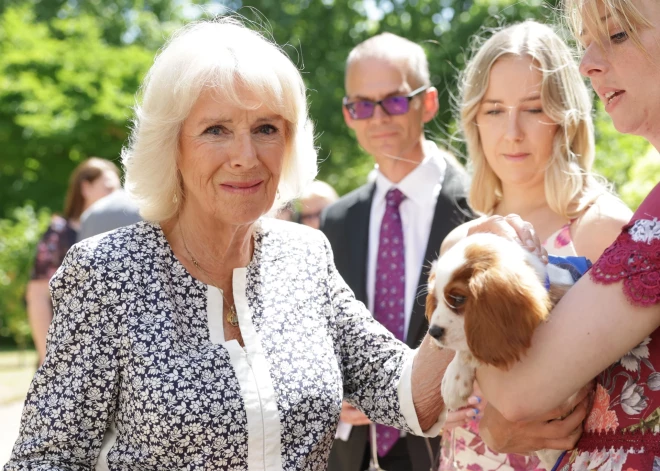 Kornvolas hercogiene Kamilla svin 75.dzimšanas dienu