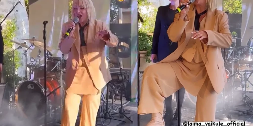 Лайма Вайкуле цветет и пахнет!