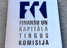 Uzraksts - Finanšu un kapitāla tirgus komisija.