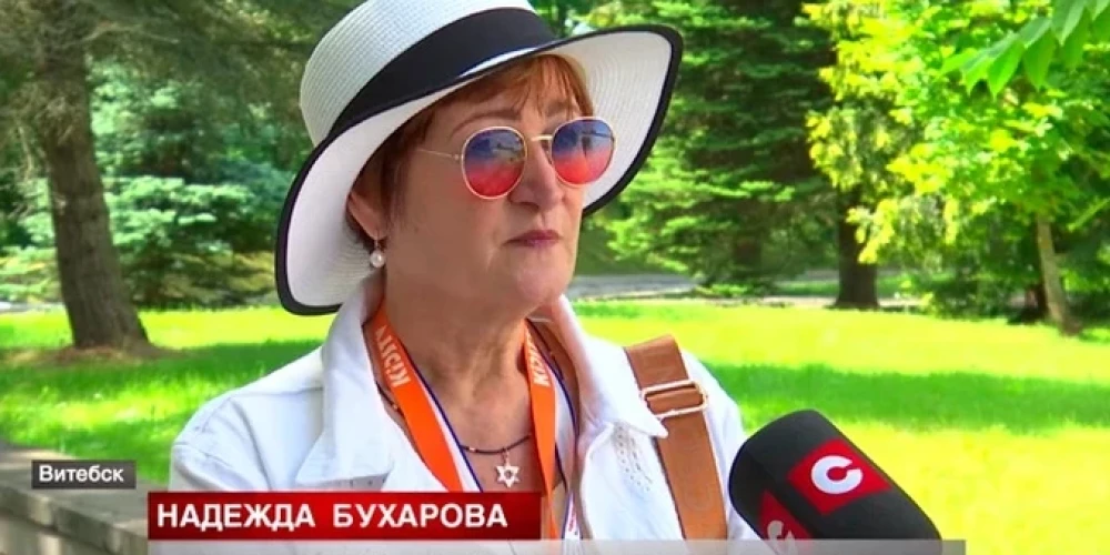"Academy KidsTV" vadītāja Baltkrievijas medijos muld, ka Latvija varētu atņemt bērnus Lukašenko intervētāja mātei