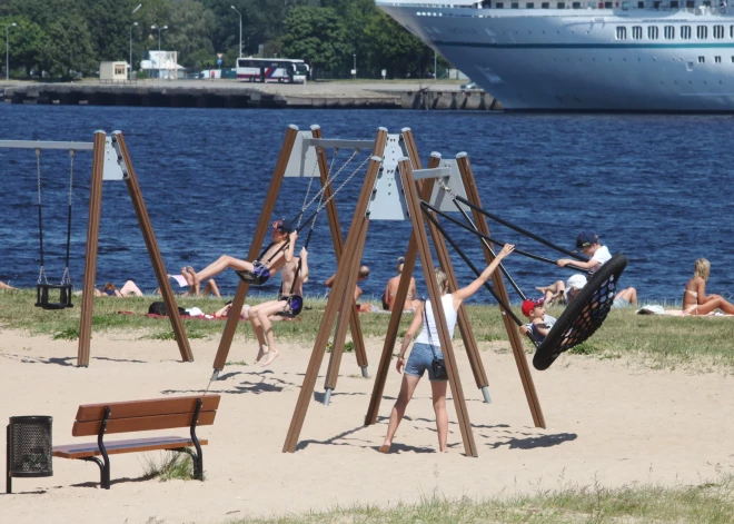 Температура воды в Бабелитисе, Кишэзерсе и Даугаве у Румбулы достигла 22 градусов