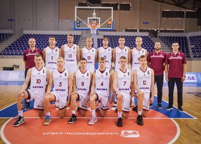 Latvijas U-20 basketbolisti EČ B divīzijā cīnīsies par piekto vietu