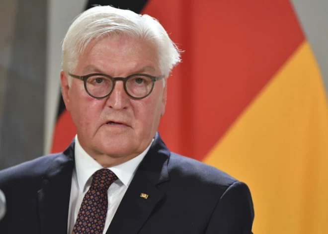 "Mēs nedrīkstam pieļaut, ka mūs sašķeļ." Vācijas prezidents norāda, ka Putins īsteno karu pret Eiropas vienotību