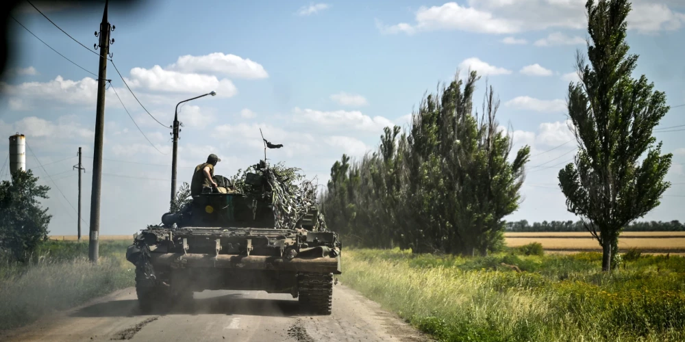 Ukrainas aizstāvji iznīcinājuši ienaidnieka armijas komandpunktu