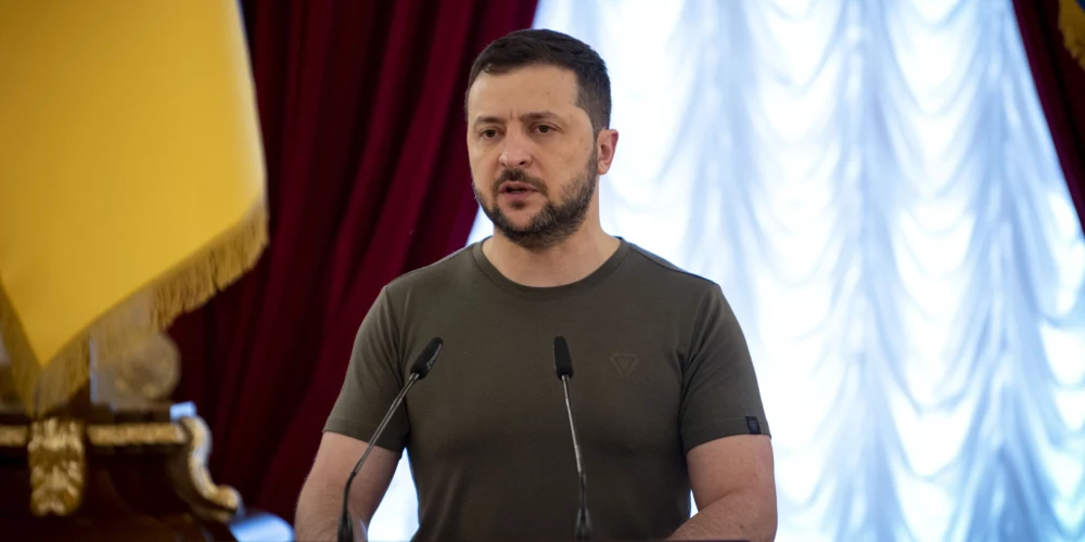 Ukrainas prezidents Volodimirs Zelenskis.