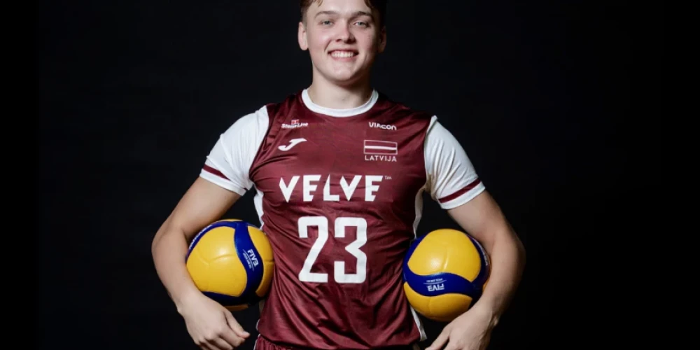 Miks Ramanis iegūst tiesības pārstāvēt Latvijas volejbola izlasi