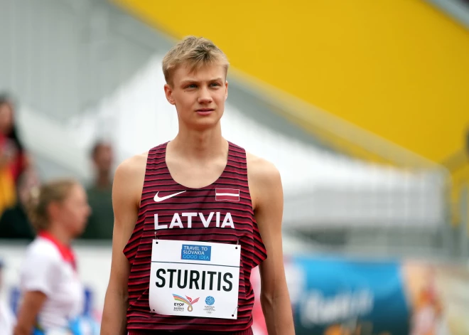 Stūrītis iekļūst Eiropas Jaunatnes vasaras olimpisko spēļu finālā 800 metru skrējienā