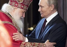 Патриарх Кирилл и Владимир Путин