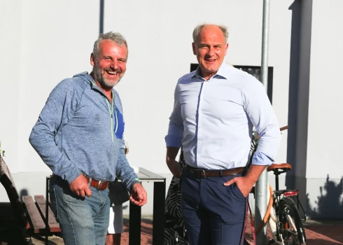 Divi Keiši. Ikars un Andris.