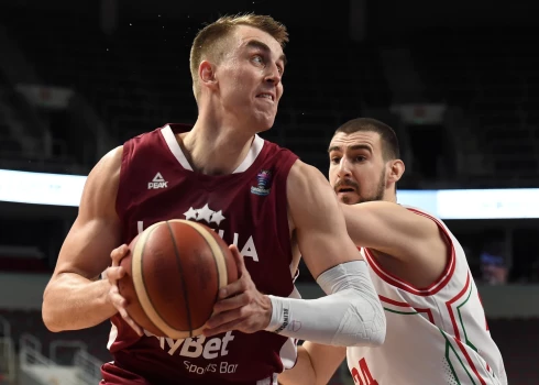 Ilggadējais Latvijas basketbola izlases centra spēlētājs Mārtiņš Meiers.