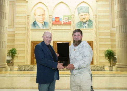 Евгений Пригожин и Рамзан Кадыров