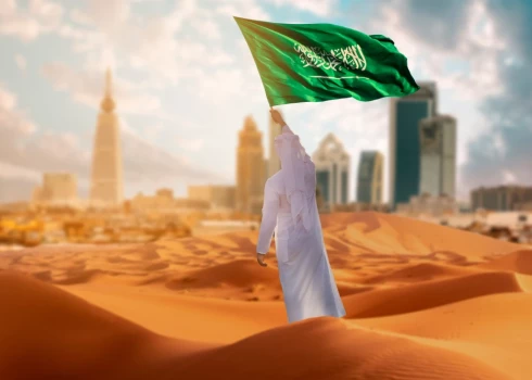 В пустыне Саудовской Аравии построят город из двух зеркальных небоскребов