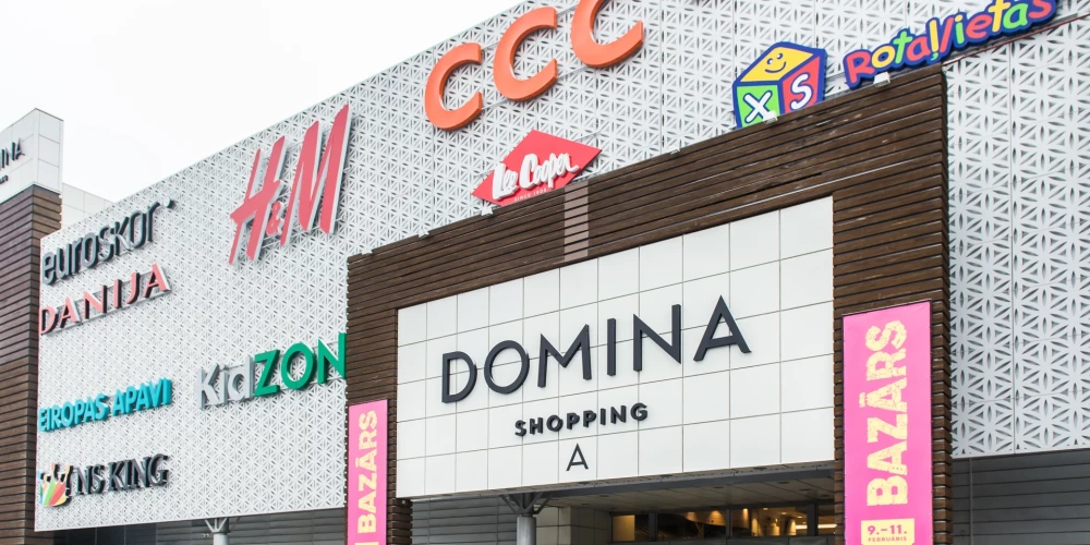 Tirdzniecības centrs "Domina Shopping".