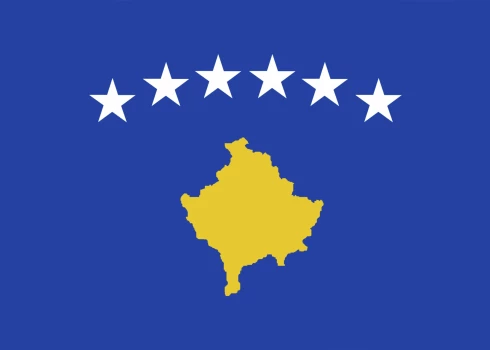 Kosovas karogs. 