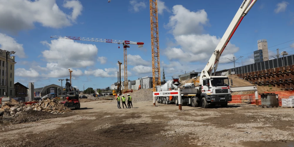 Строительство Rail Baltica в Риге