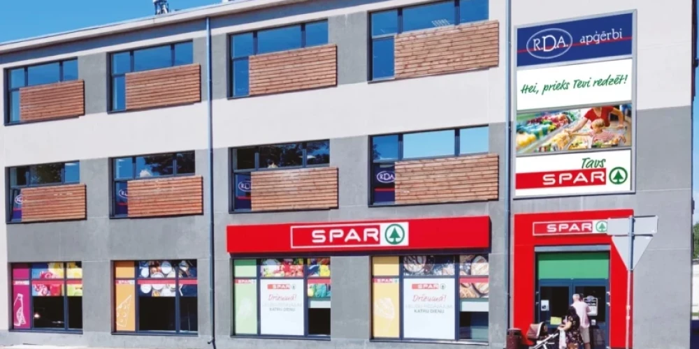 Открывается первый в Латвии магазин Spar