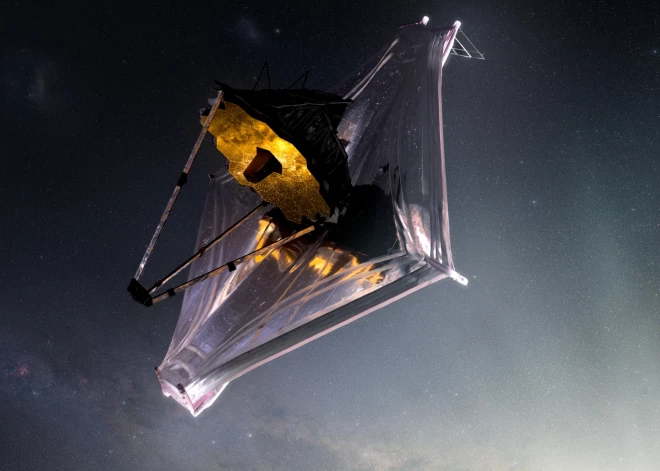Franču zinātnieks atzīstas, ka "kosmiskā teleskopa attēlā" patiesībā redzama desas šķēle