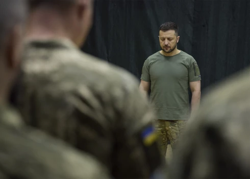 Ukrainas prezidents Volodimirs Zelenskis