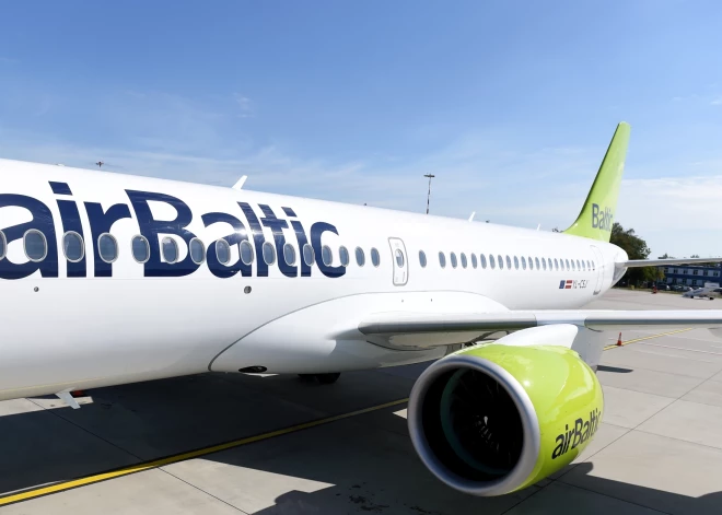 В июле число пассажиров airBaltic выросло в два раза